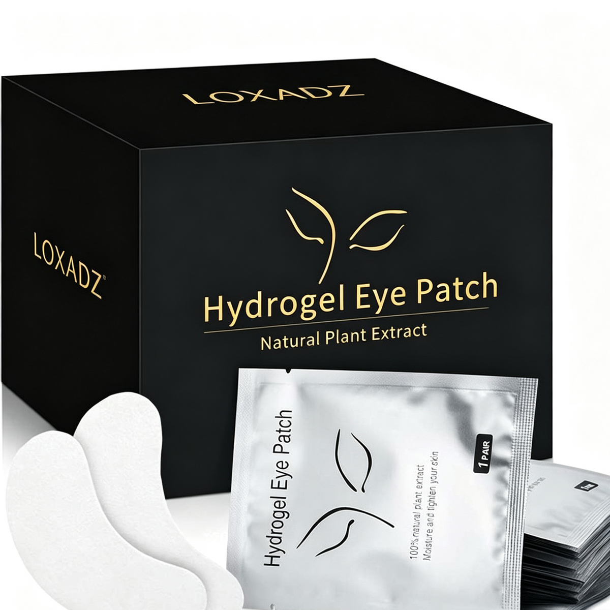 Under Eye Pads Lash Extensions Hydrogel Gel Eye Patches for Lashes Extension/Eyelash Tinting
