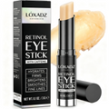 Retinol Eye Stick: Retinol Eye Cream for Dark Circles and Puffiness with 1% Bakuchiol and Caffeine