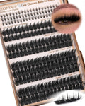 Volume Manga Lash Clusters With Spikes Wispy Cluster Eyelash