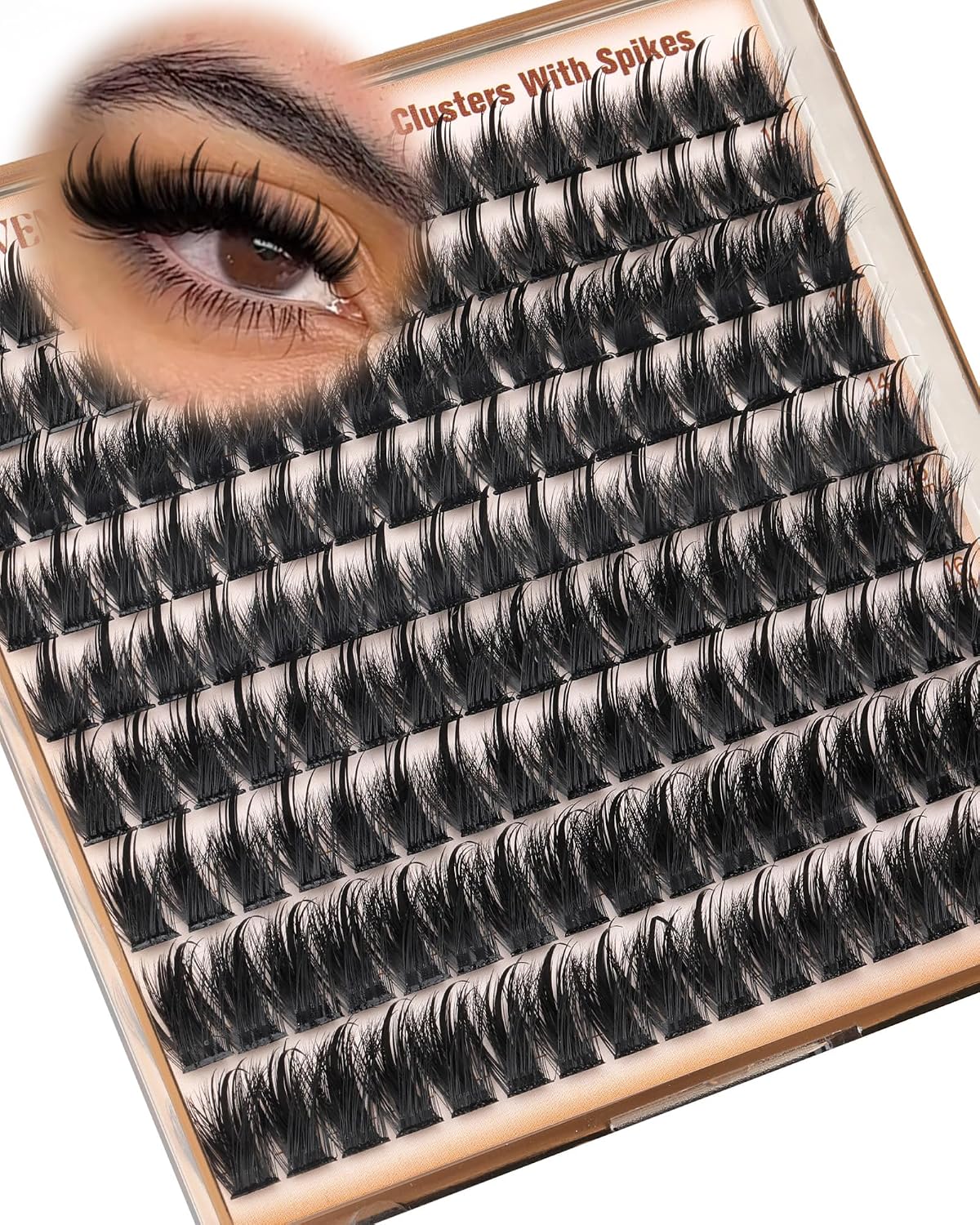 Manga Lash Clusters With Pre-made Spikes Wispy Cluster Eyelash